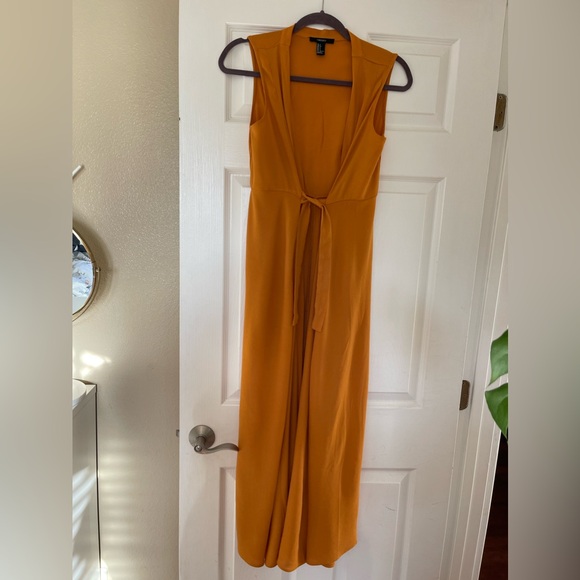 Maxi dress with the tie - Picture 6 of 7